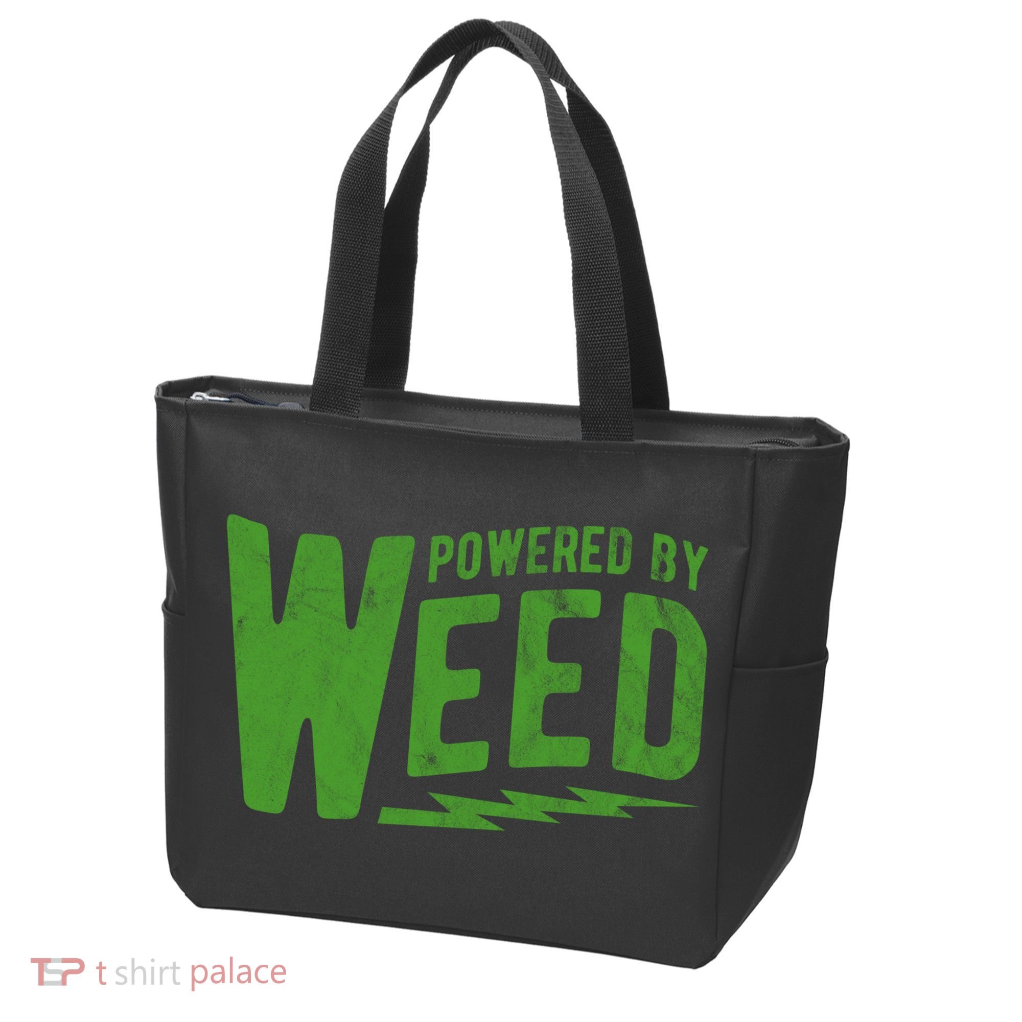 Powered By Weed Tote Bag