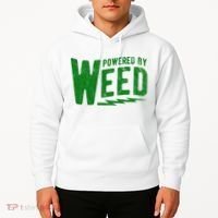 Powered By Weed Hoodie thumb 2