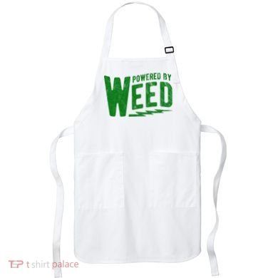Powered By Weed Apron