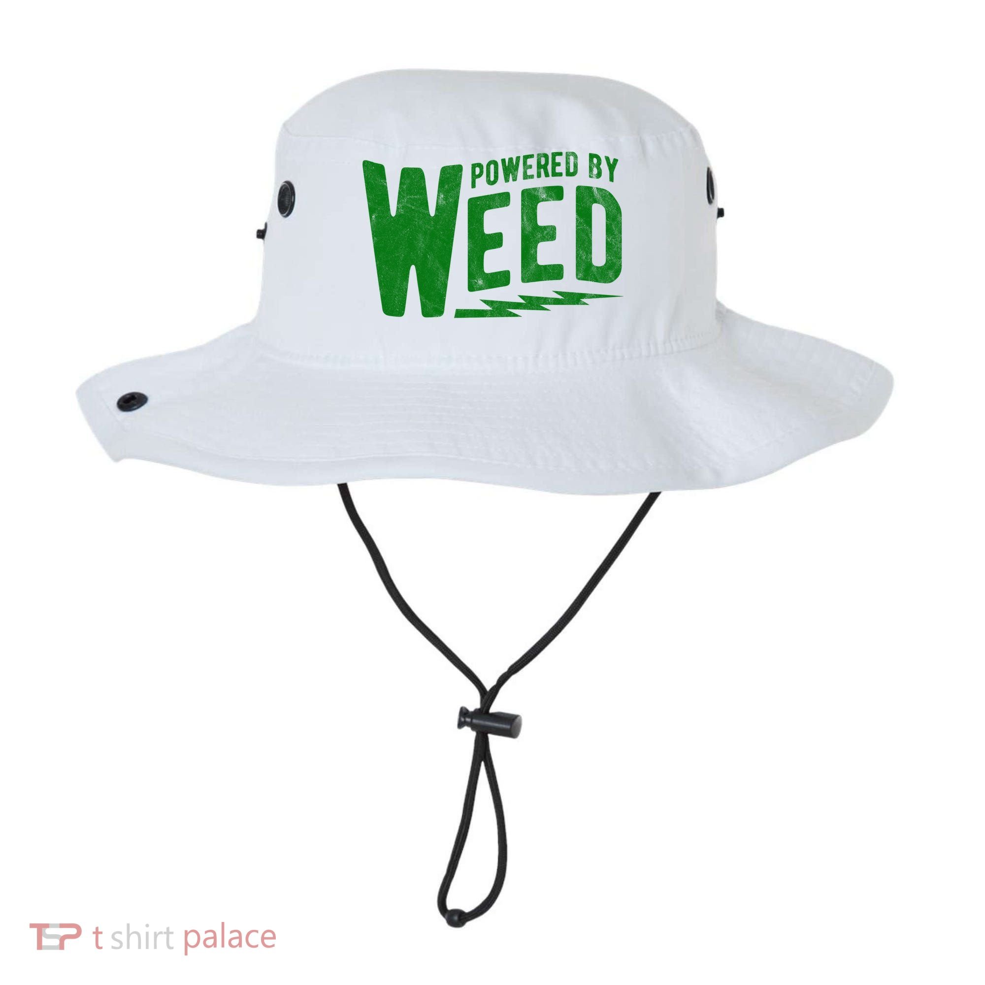 Powered By Weed Bucket Hat