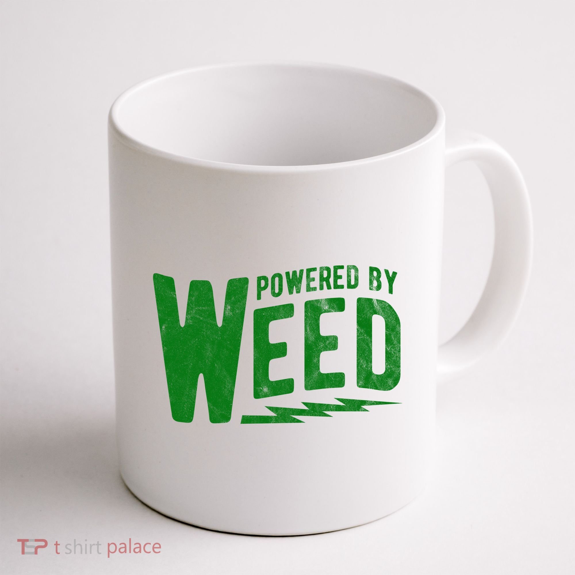 Powered By Weed Coffee Mug