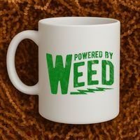 Powered By Weed Coffee Mug thumb 2