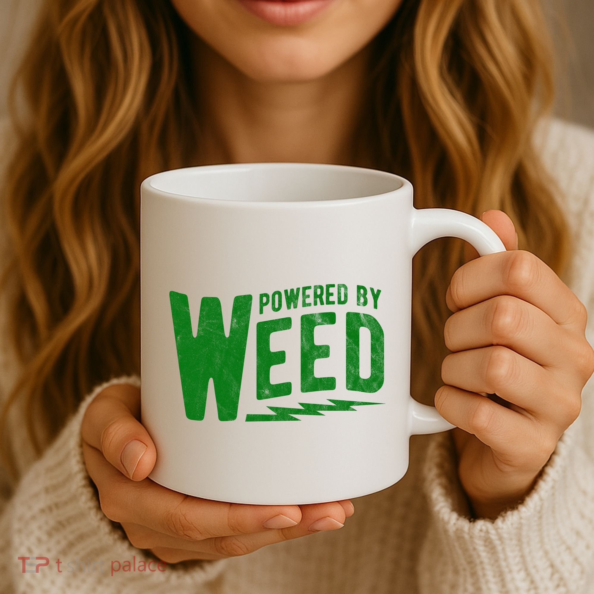 Powered By Weed Coffee Mug