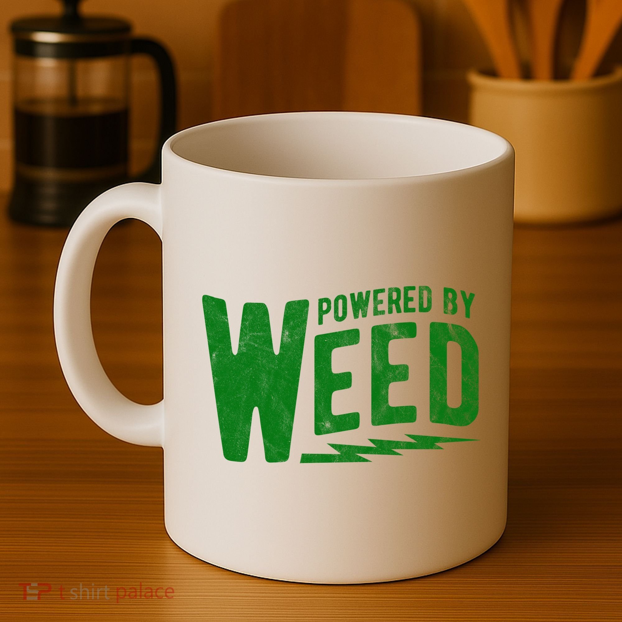 Powered By Weed Coffee Mug