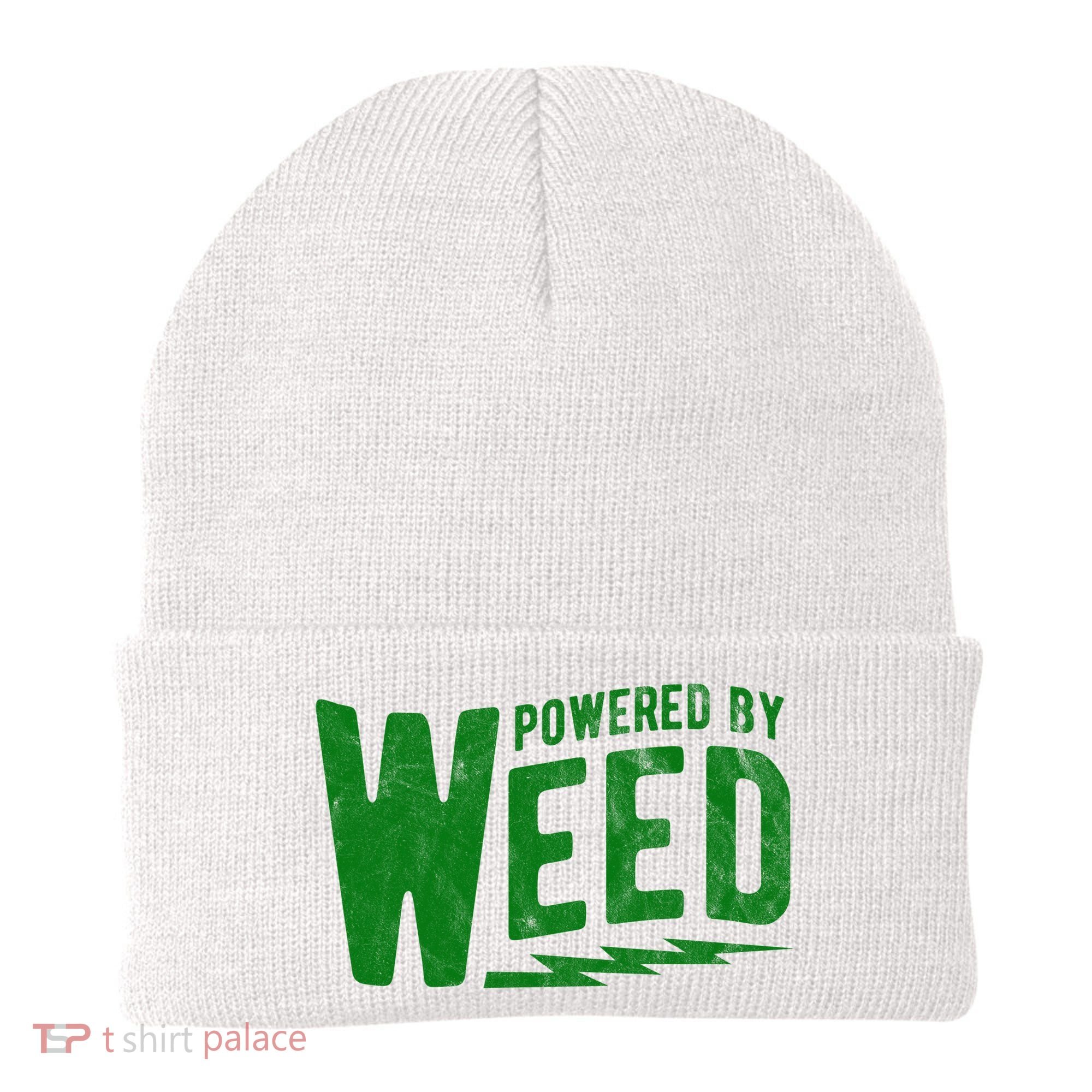 Powered By Weed Beanie