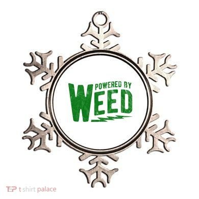 Powered By Weed Ornament