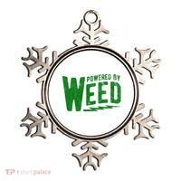 Powered By Weed Ornament thumb 0