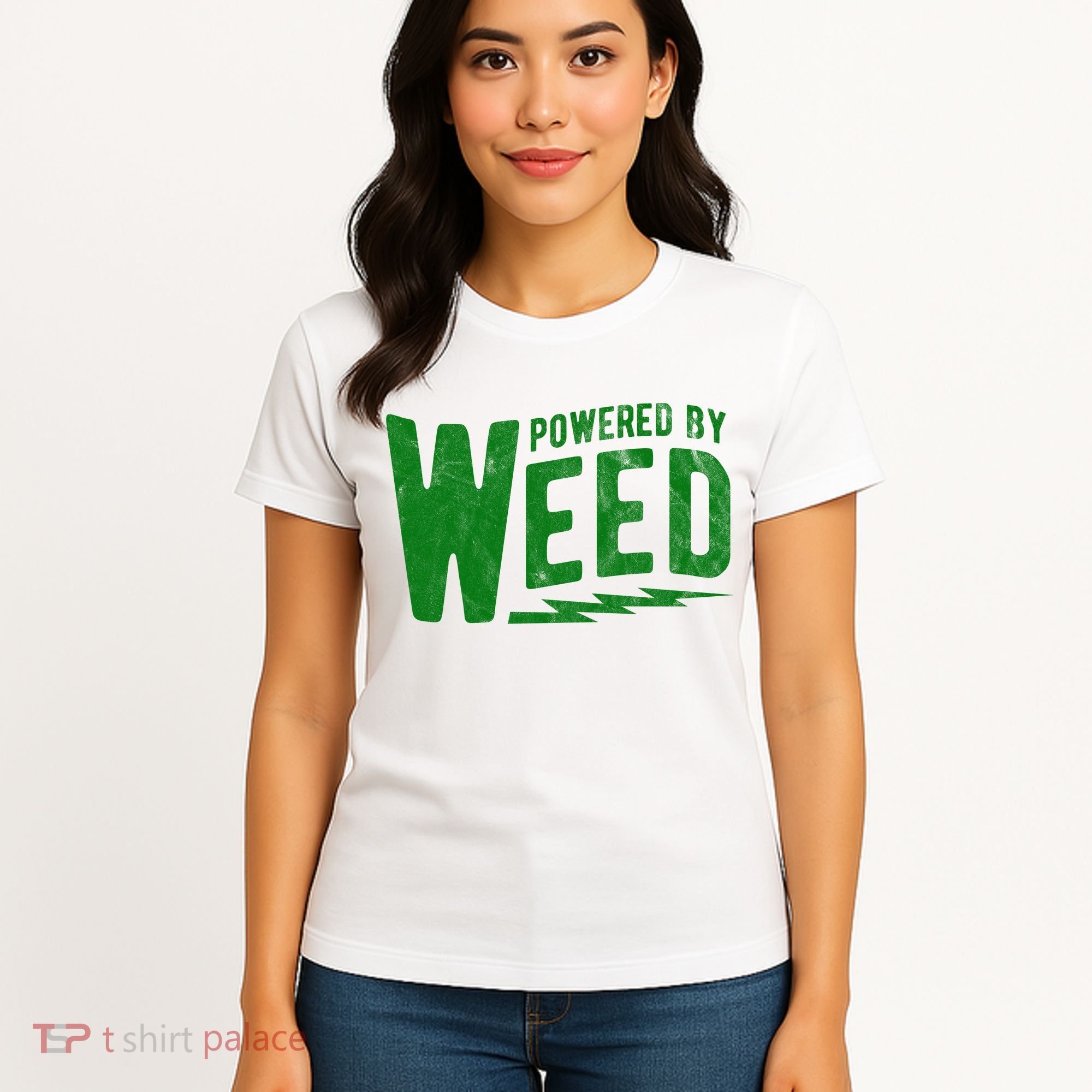 Powered By Weed Women's T-Shirt