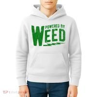 Powered By Weed Kids Hoodie thumb 4