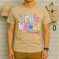 Preppy Bruh We Out Principals Last Day Of School Summer T-Shirt thumb 6