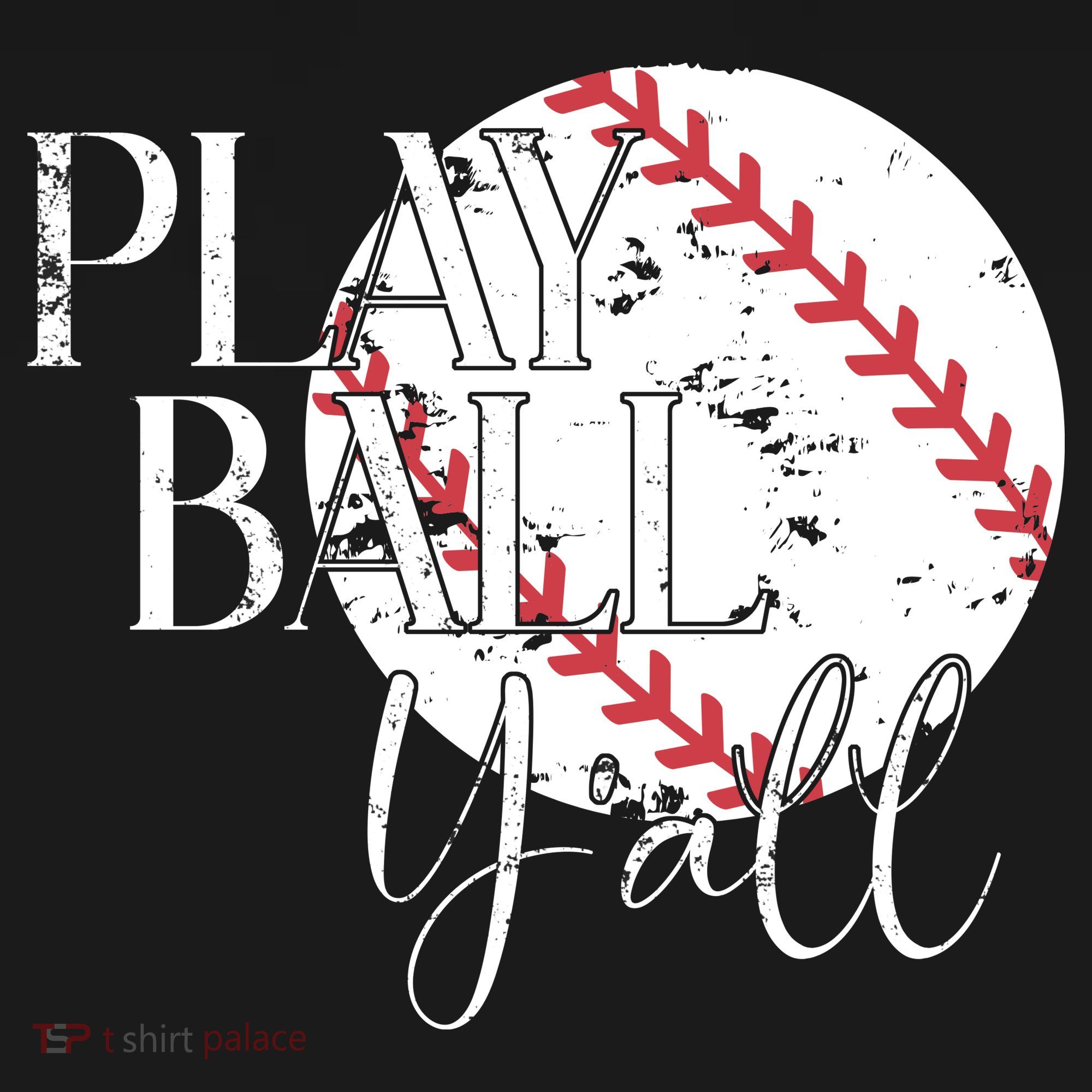 Play Ball Yall Baseball Sport Lover Bucket Hat