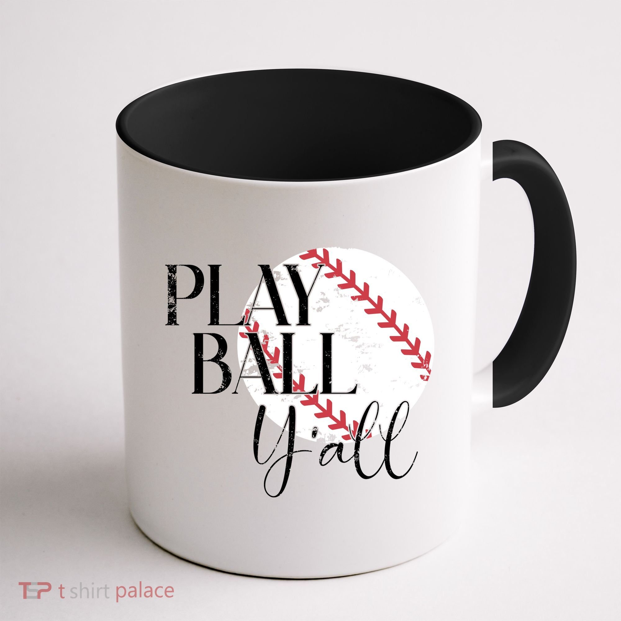 Play Ball Yall Baseball Sport Lover Coffee Mug
