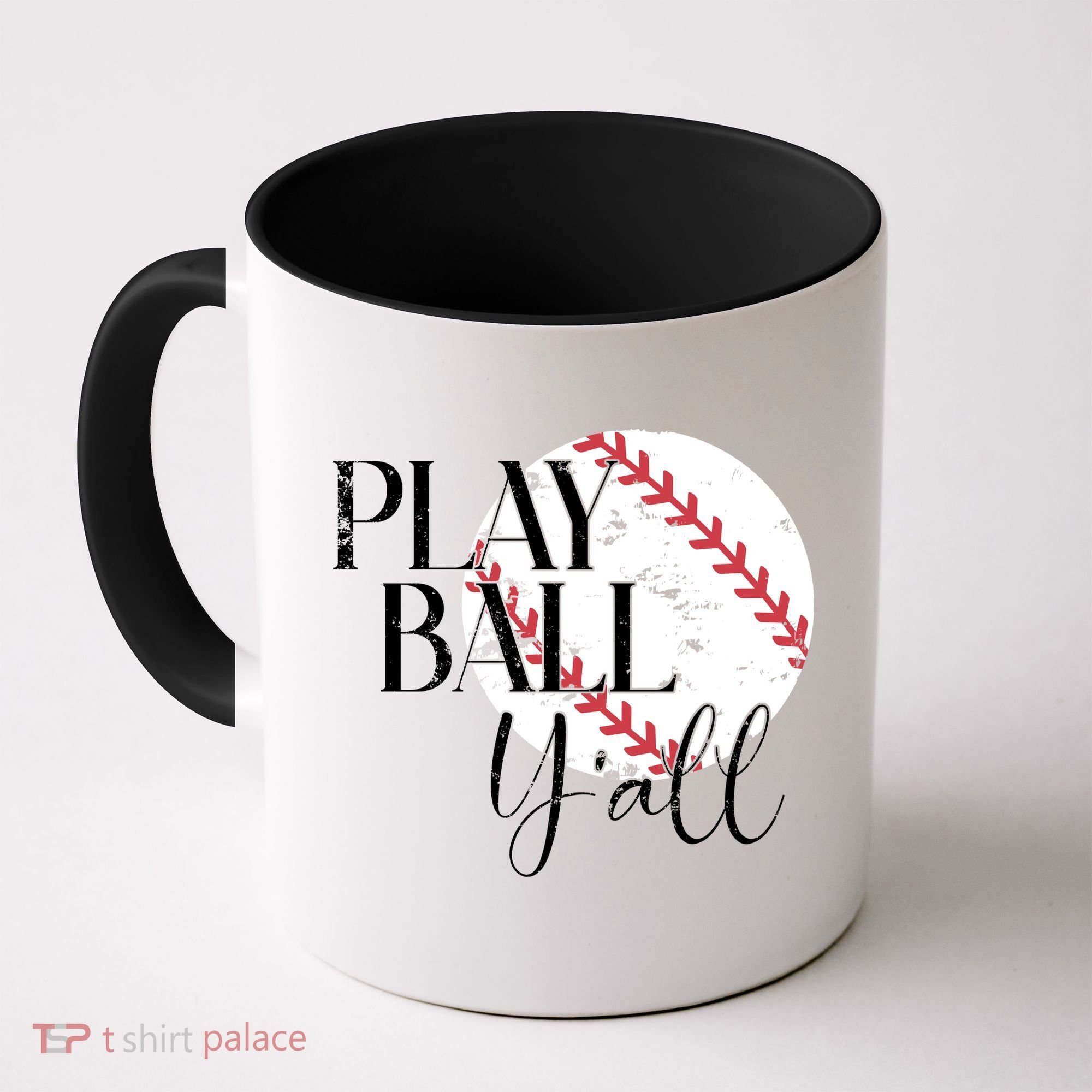 Play Ball Yall Baseball Sport Lover Coffee Mug