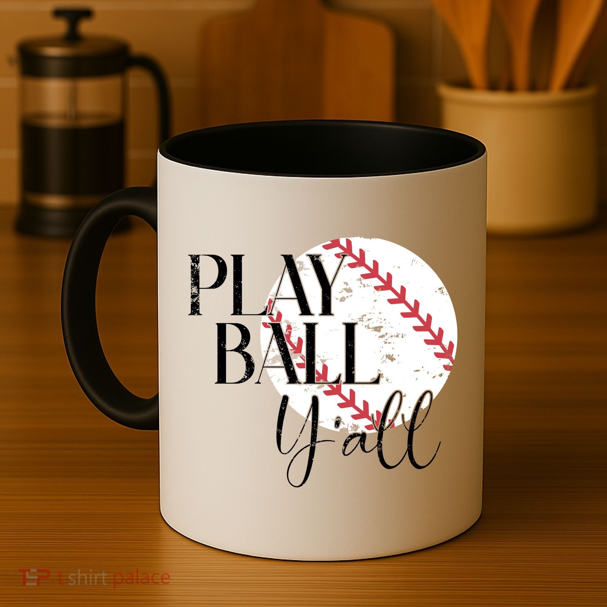 Play Ball Yall Baseball Sport Lover Coffee Mug