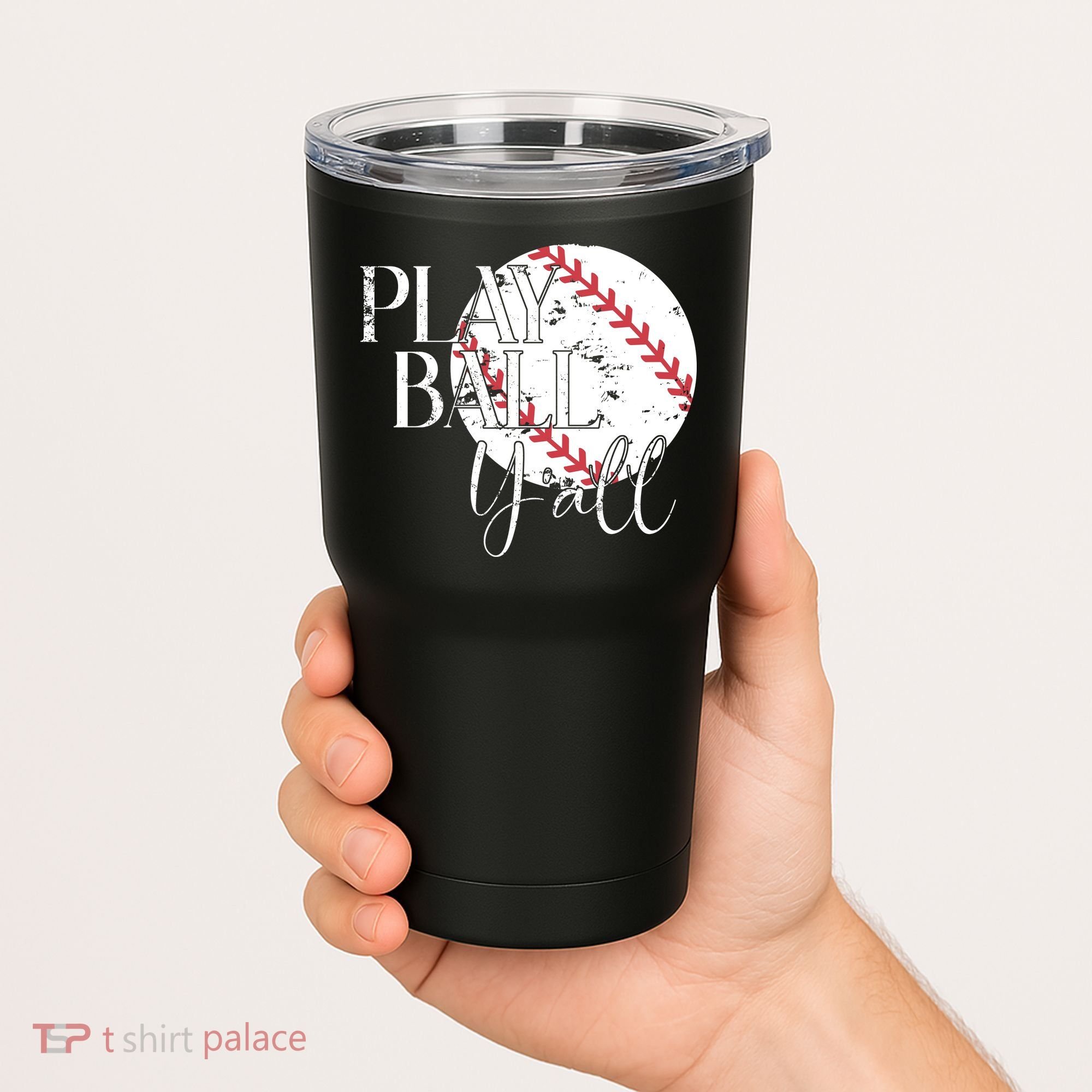 Play Ball Yall Baseball Sport Lover Tumbler