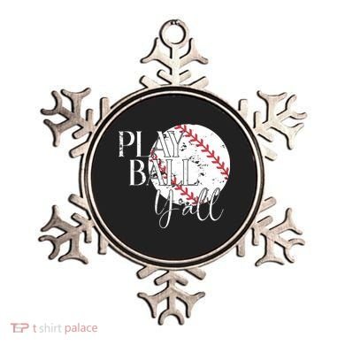 Play Ball Yall Baseball Sport Lover Ornament