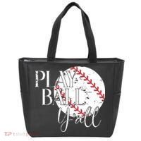 Play Ball Yall Baseball Sport Lover Tote Bag thumb 0