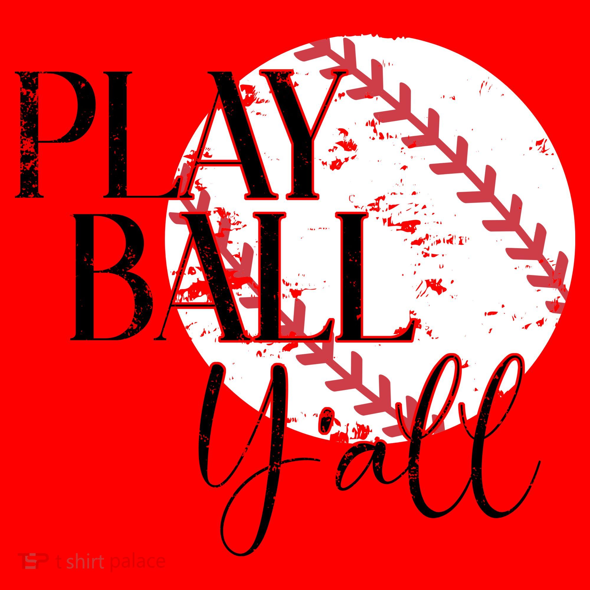 Play Ball Yall Baseball Sport Lover Santa Hat