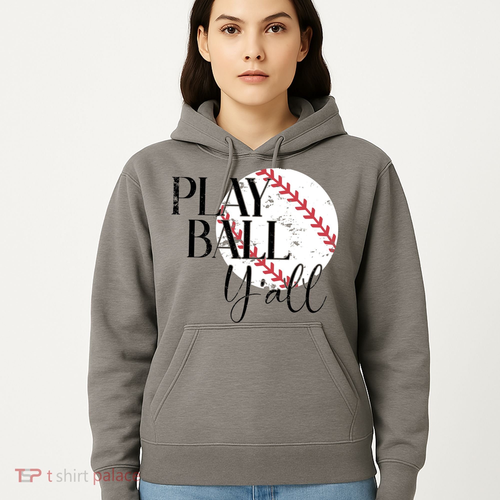 Play Ball Yall Baseball Sport Lover Hoodie