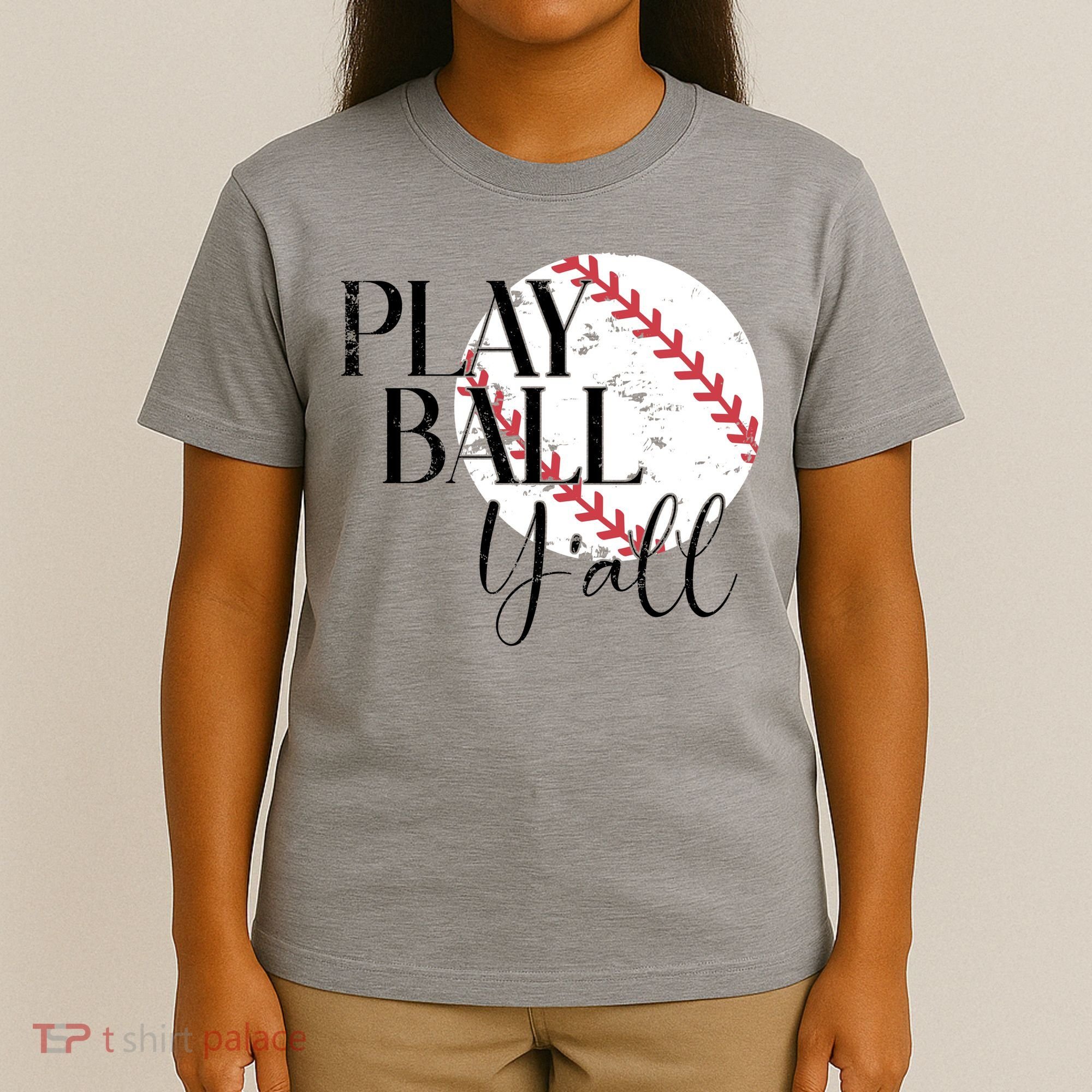 Play Ball Yall Baseball Sport Lover T-Shirt
