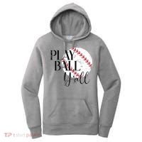 Play Ball Yall Baseball Sport Lover Women's Hoodie thumb 0