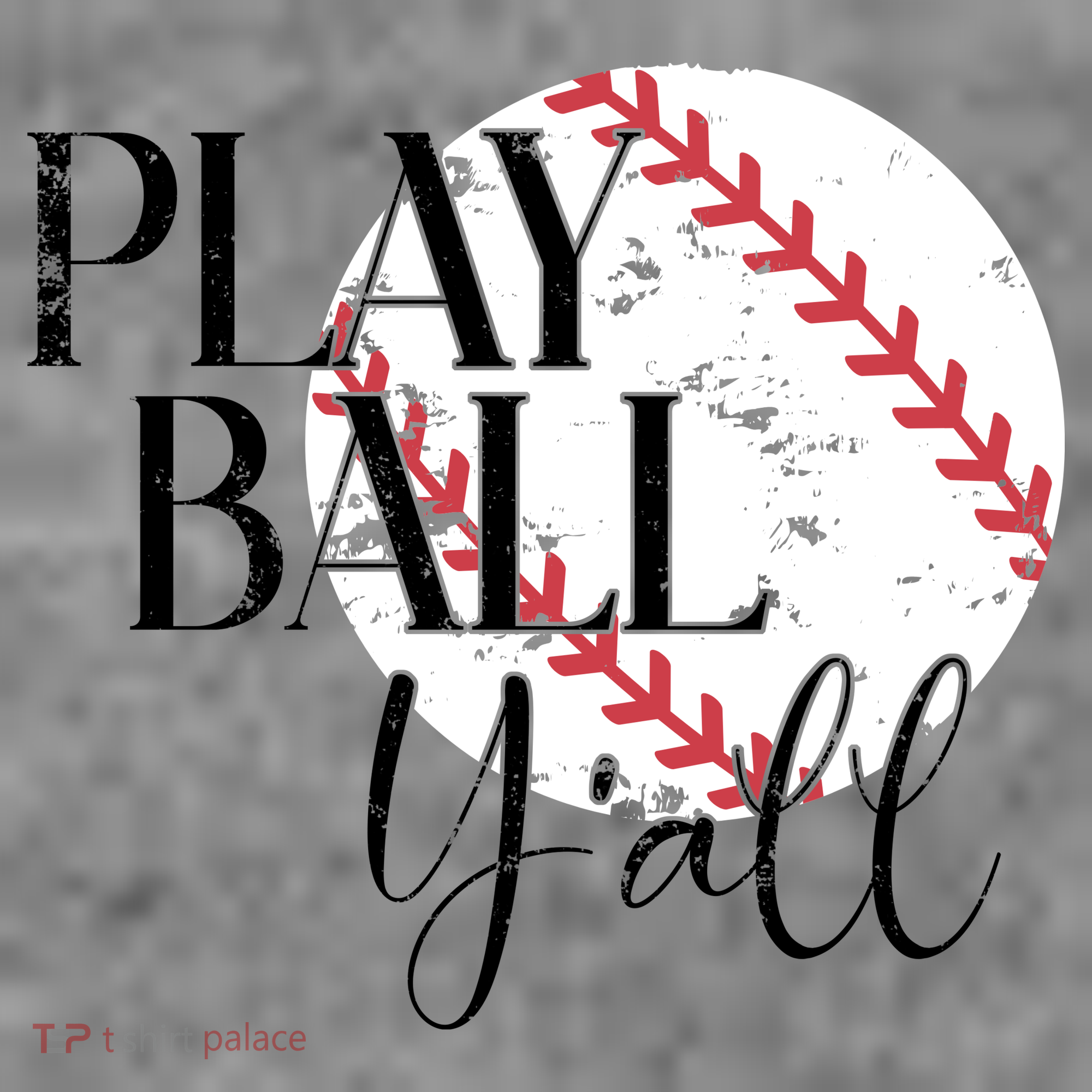 Play Ball Yall Baseball Sport Lover Women's Hoodie