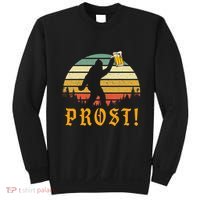 Prost! Bigfoot Yeti Drinking Beer German Oktoberfest Sweatshirt thumb 0