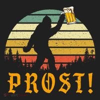 Prost! Bigfoot Yeti Drinking Beer German Oktoberfest Beanie thumb 2