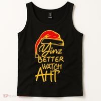 Pittsburgh Christmas 412 Yinzer Santa Yinz Better Watch Aht Tank Top thumb 2