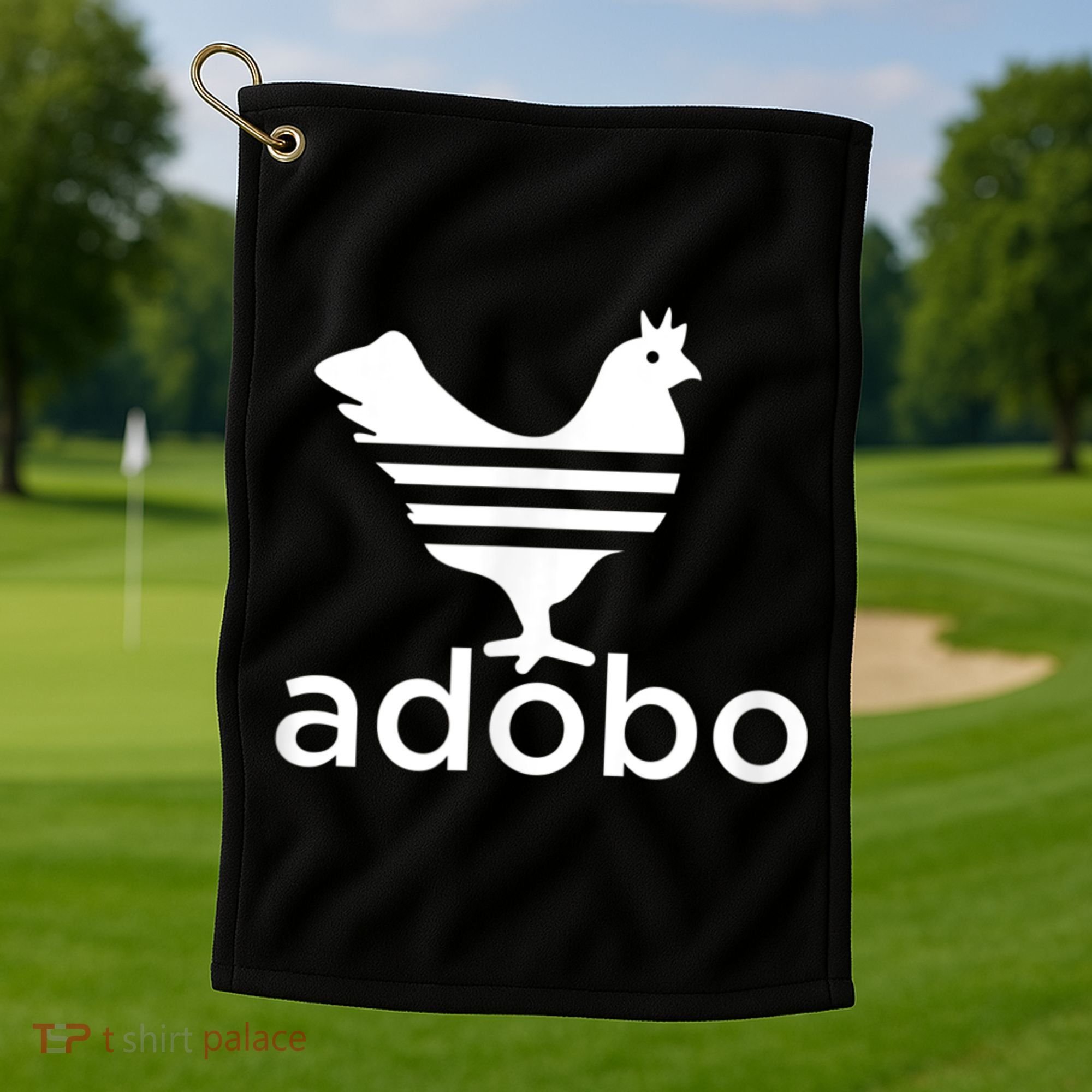 Philippine Chicken Adobo Filipino Best Cuisine Food Golf Towel