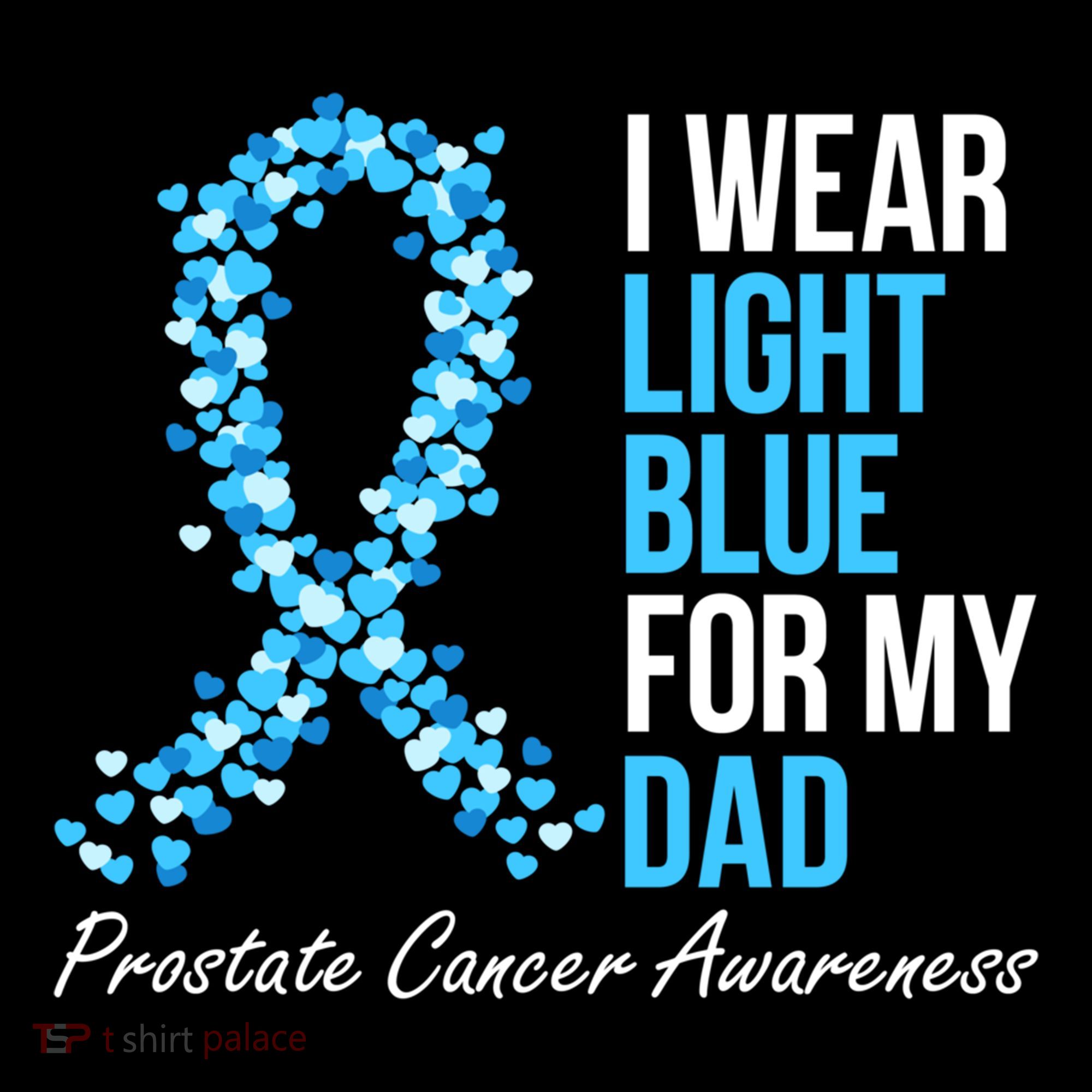 Prostate Cancer Awareness I Wear Light Blue For My Dad Cool Gift Coffee Mug