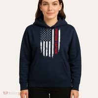 Pontoon Captain American Flag Pontooning Pontoon Boating Hoodie thumb 5
