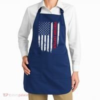 Pontoon Captain American Flag Pontooning Pontoon Boating Apron thumb 2