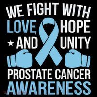 Prostate Cancer Awareness Love Hope Unity Light Blue Ribbon Coffee Mug thumb 5