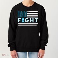 Prostate Cancer America Fight Prostate Cancer Awareness Gift Women's Sweatshirt thumb 0