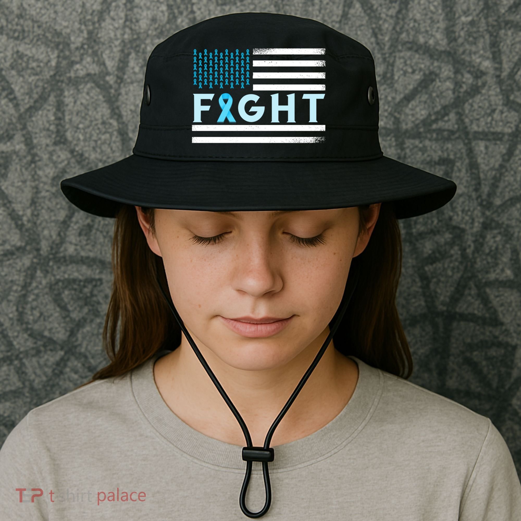 Prostate Cancer America Fight Prostate Cancer Awareness Gift Bucket Hat