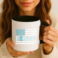 Prostate Cancer America Fight Prostate Cancer Awareness Gift Coffee Mug thumb 3
