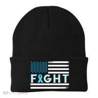 Prostate Cancer America Fight Prostate Cancer Awareness Gift Beanie thumb 0
