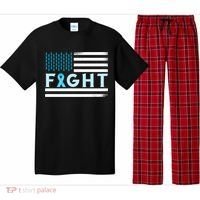 Prostate Cancer America Fight Prostate Cancer Awareness Gift Pajama Set thumb 0