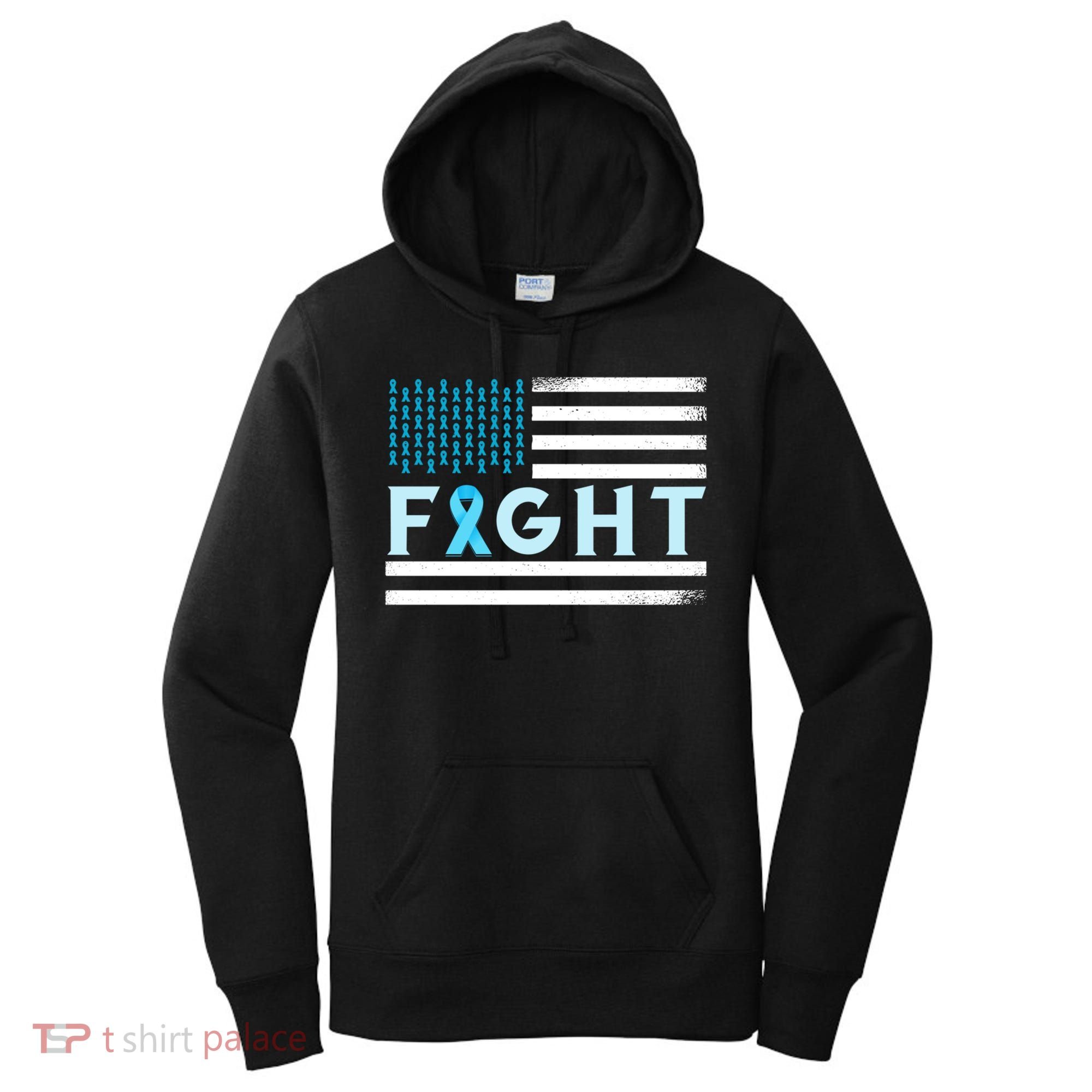 Prostate Cancer America Fight Prostate Cancer Awareness Gift Women's Hoodie