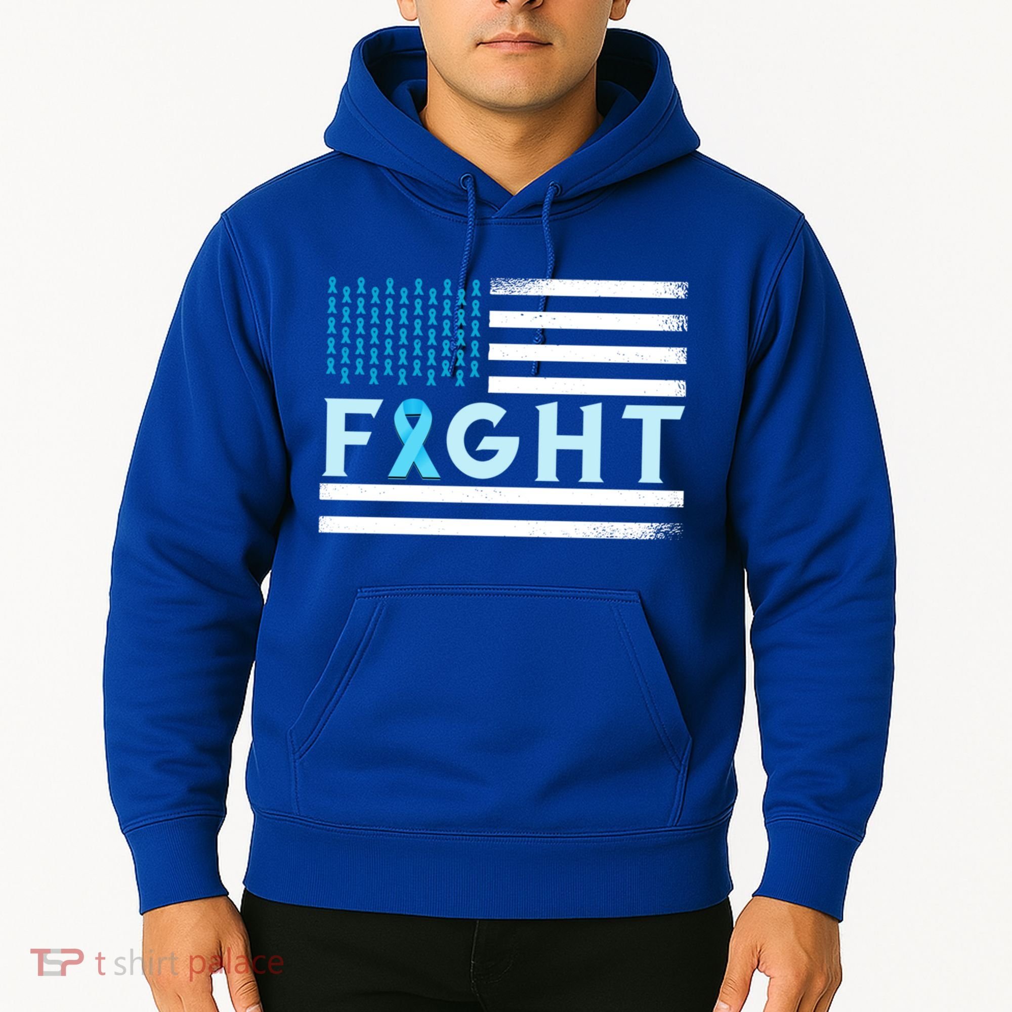 Prostate Cancer America Fight Prostate Cancer Awareness Gift Hoodie