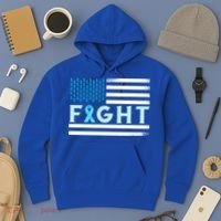 Prostate Cancer America Fight Prostate Cancer Awareness Gift Hoodie thumb 3