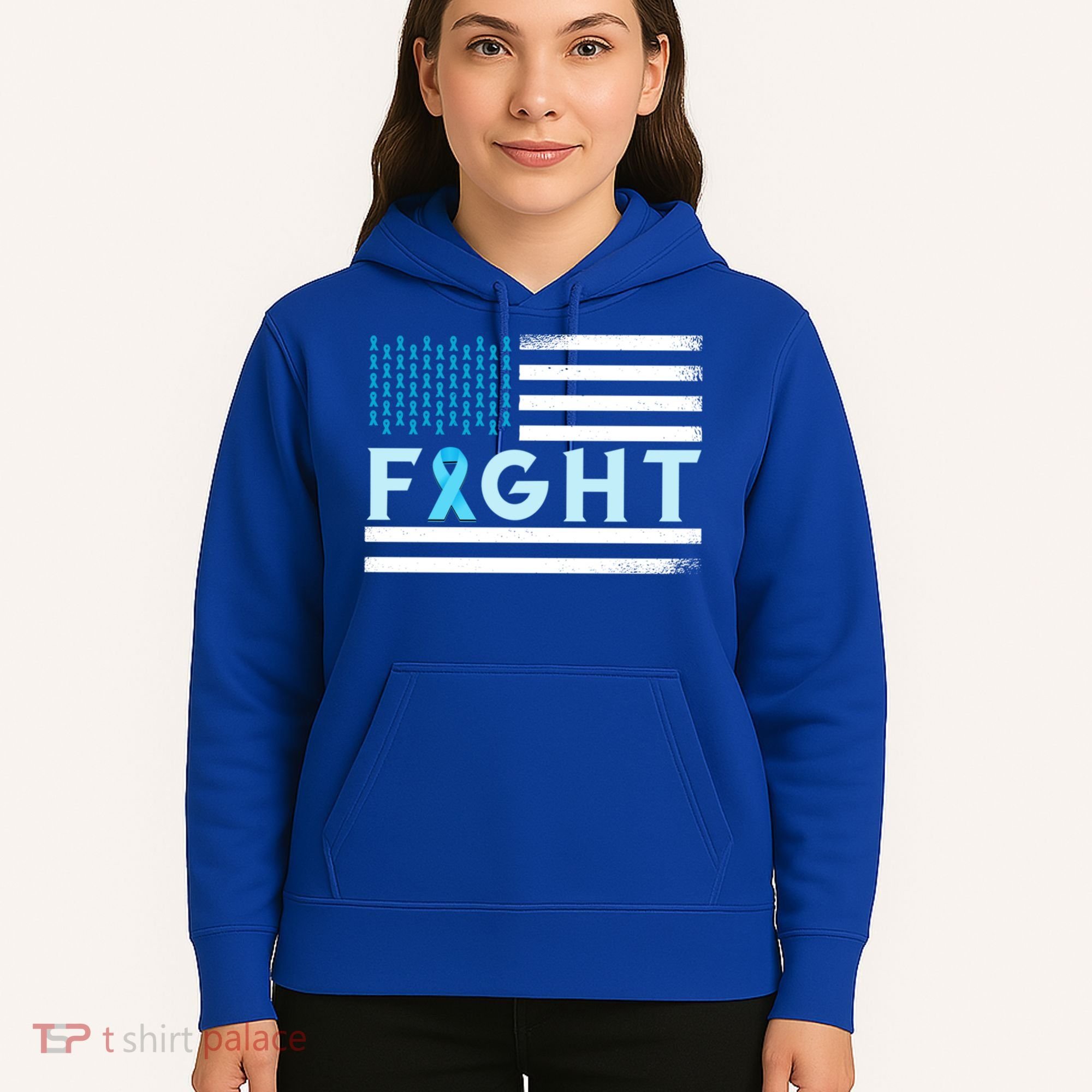 Prostate Cancer America Fight Prostate Cancer Awareness Gift Hoodie