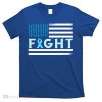 Prostate Cancer America Fight Prostate Cancer Awareness Gift T-Shirt thumb 0