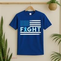 Prostate Cancer America Fight Prostate Cancer Awareness Gift T-Shirt thumb 2