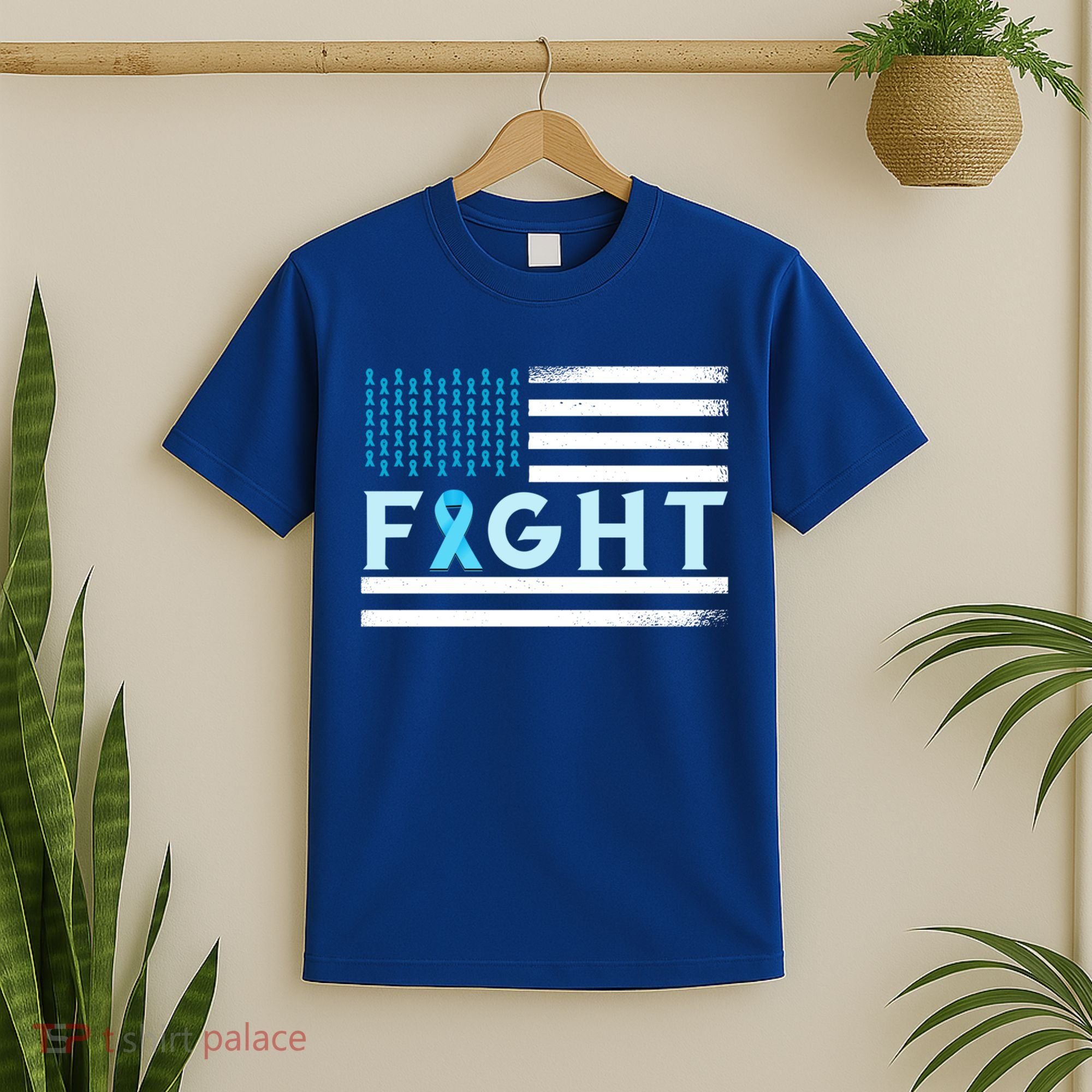 Prostate Cancer America Fight Prostate Cancer Awareness Gift T-Shirt