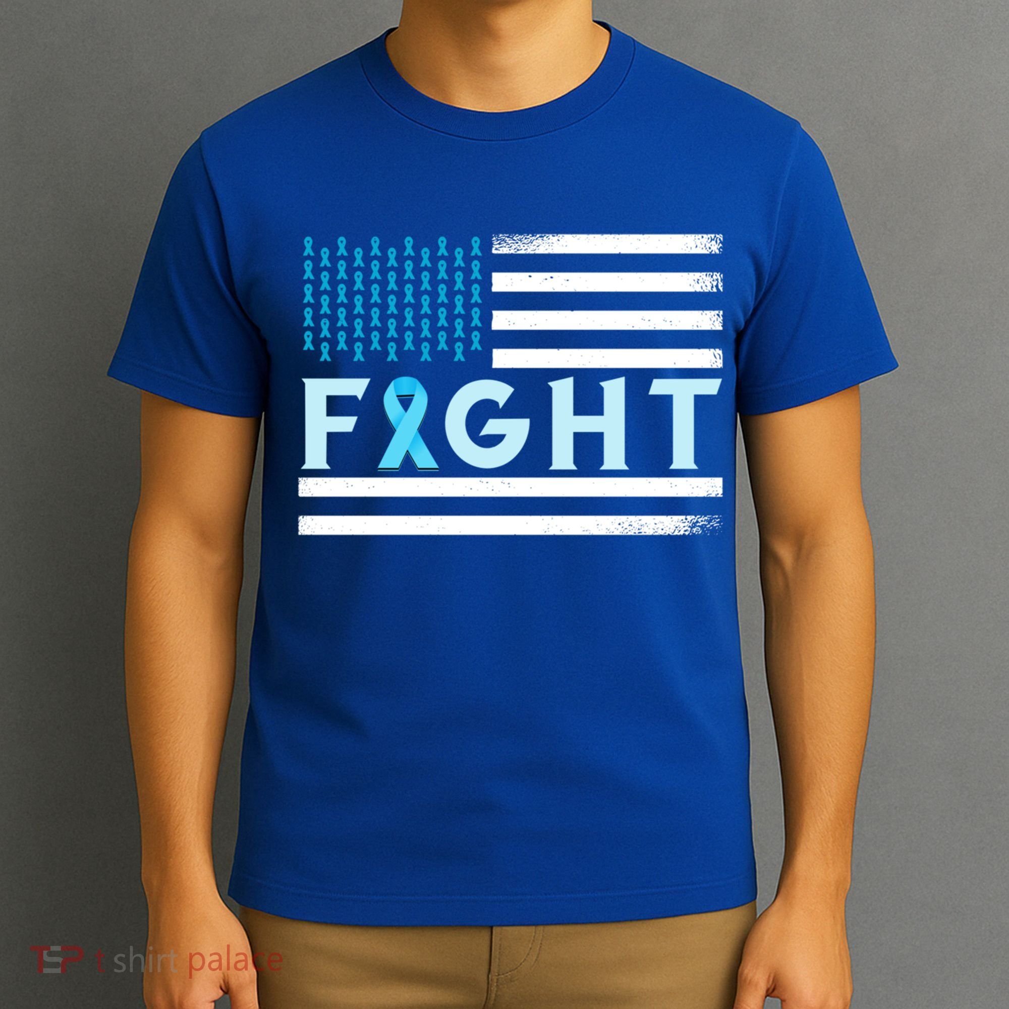 Prostate Cancer America Fight Prostate Cancer Awareness Gift T-Shirt