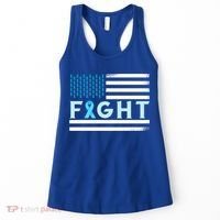 Prostate Cancer America Fight Prostate Cancer Awareness Gift Women's Tank Top thumb 0