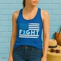 Prostate Cancer America Fight Prostate Cancer Awareness Gift Women's Tank Top thumb 2