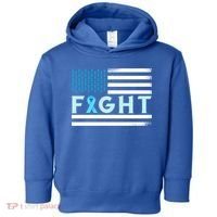 Prostate Cancer America Fight Prostate Cancer Awareness Gift Toddler Hoodie thumb 0